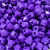 miçanga quadrada 10x10mm cubinho acrílico roxo
