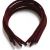 Tiara encapada marsala com 12 unidades