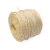 Fio de sisal natural de 2mm em rolo, com 85 metros de comprimento, ideal para artesanato.