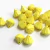 Pingente pião 28x32mm amarelo