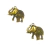 Pingente Metal Elefante