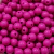 Bola lisa 8mm leitosa rosa escuro