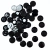 Chaton leitoso 18mm com furo para costura 250g