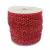 Aljofre Meia Pérola 4mm com 20 metros Vermelho