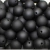 Bola emborrachada 20mm preto