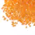 Vidrilho lustroso laranja 500g