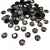Chaton redondo 14mm metalizado para costura 250g