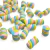 Aplique emborrachado Marshmalow M2 em várias cores, ideal para artesanato.