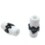 Firma de Murano com strass GG, com detalhes em preto e strass.