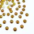 Chaton abs com furo dourado