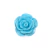 Rosa de resina azul com 28mm ideal para artesanato.