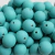 Bola emborrachada 20mm azul turquesa