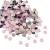 Chaton cristal 8mm rosa