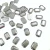 Chaton Retangular 10x14mm