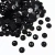 Chaton com furo preto 10mm