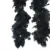 Estola pluma marabu preto
