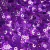 Paete redondo 4mm roxo