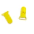 Prendedor infantil amarelo de 38x15mm, ideal para artesanato.