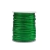 Cordão de seda 2mm verde escuro