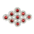 Aplique termocolante strass