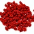 Flor de rococó vermelho