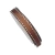 Fita pespontada 10mm marrom