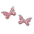 Aplique Movimento 5x6cm Borboleta 10 unidades
