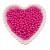 Pérola abs 6mm pink