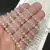 strass com base plástica