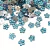 Chaton flor 8mm azul claro 2.000 unidades