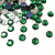 Chatoon com furo 10mm verde bandeira