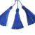Pingente seda 50 unidades azul royal