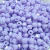 Beads quadrados leitosos na cor lilás, medindo 10x10mm