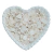 Meia Pérola 10mm com furo creme
