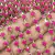 strass base dourada fuchsia