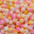 Pérolas craqueladas multicores de 10mm em uma variedade de cores, incluindo rosa, amarelo e branco