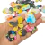 Mix de pedrarias coloridas em formatos variados, como borboletas e flores