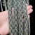 Tira de Strass Meia Cana Decorada 14mm Losango Preto & Furtacor 25 metros