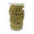 Aljofre Liso 10mm Dourado Metálico