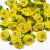 Rcocó com strass amarelo