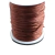 Cordão de seda 2,5mm marrom