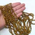 Rondela de cristal 6mm dourado atacado