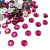Chaton redondo com furo 12mm pink 1.000 unidades