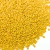 Miçangas 12/0 cor leitosa amarelo usadas para artesanato