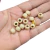 Miçangas leitosas de 10mm, ideal para artesanato e tererê.