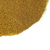 Brilho dourado em pó, ideal para artesanato e decoração.