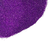 Glitter PET roxo em pó, ideal para artesanato e decoração.