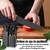 Kit Utensilios Silicone 19 pçs cabo de madeira s/BPA Preto Black na internet