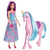 Boneca Barbie Cabelo Roxo com Unicórnio Meninas Presente - comprar online