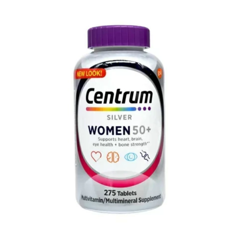 Suplemento Centrum Silver 50+ Feminino 275 Cáps Importado